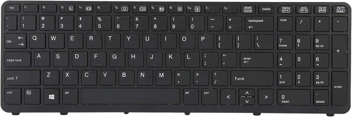 ASHATA Ersatztastatur für HP ZBOOK 15 G1 G2 17 G1 G2 US für HP 15-p000 15-p008au 15-p030nr, Tastatur
