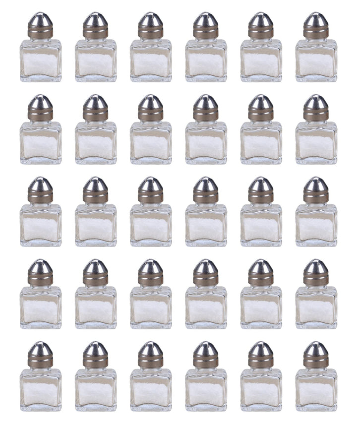 30 Mini-Salz- und Pfefferstreuer Set | Tragbares Salz- und Pfeffermühlen-Set | Kompakte Salz- und Pf