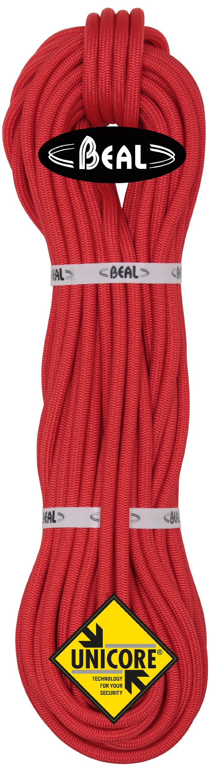 Beal Unisex – Erwachsene Wall School Unicore Kletterseil 10,2 mm x 20 m Rot - Rot, 10,2 mm x 20 m Ro