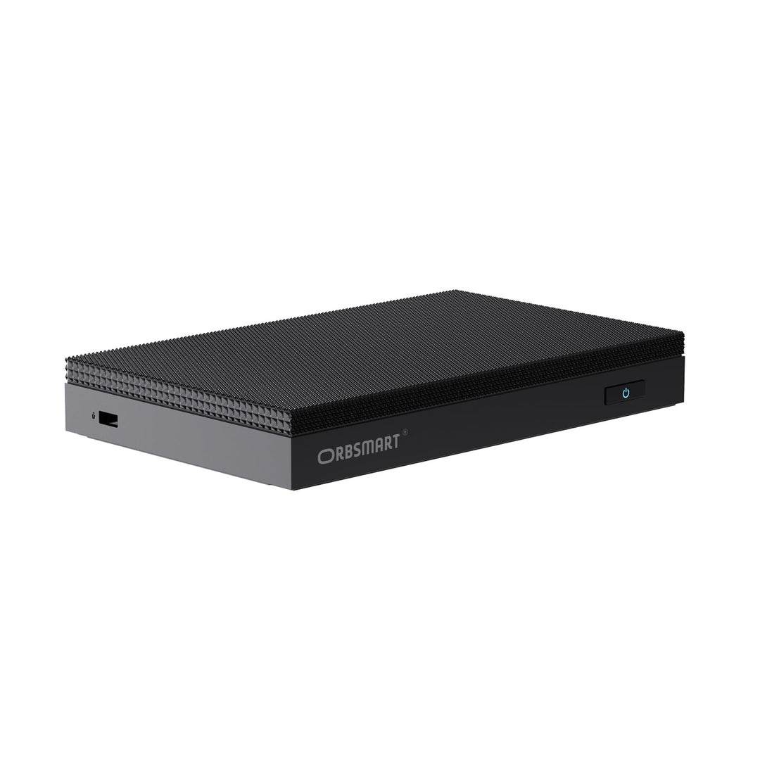 Orbsmart AW-16L Lüfterloser Mini PC mit Intel N150, 8GB RAM & 256GB Speicher | Windows 11 Pro, 4K Tr