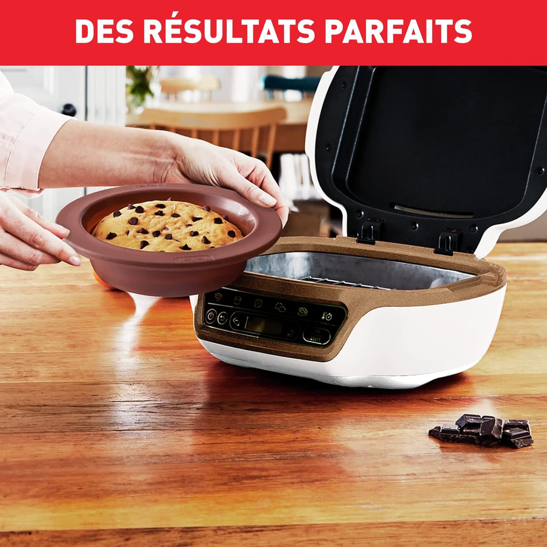 Tefal Cake Factory Smart-Kuchenmaschine, Gerät, Backen, Backen, Brotmaschine, Muffins, 4 Formen, 5 P