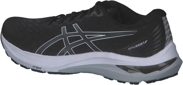 ASICS GT 2000 11 Scarpe Running da Strada per Uomo 46 EU Weit Black White, 46 EU Weit Black White