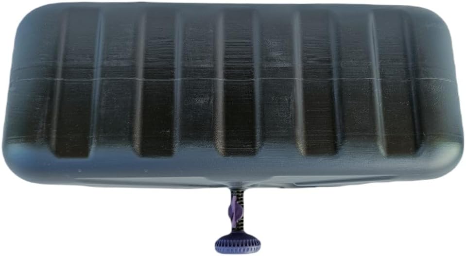 Varile 75L Gartendusche aus PE inkl. Duschkopf aus Plastik, Solardusche