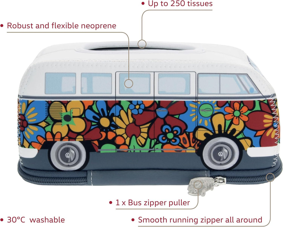 BRISA VW Collection - T1 Bulli Bus Kosmetiktuchspender Taschentuchbox | Volkswagen Taschentuchbox fü
