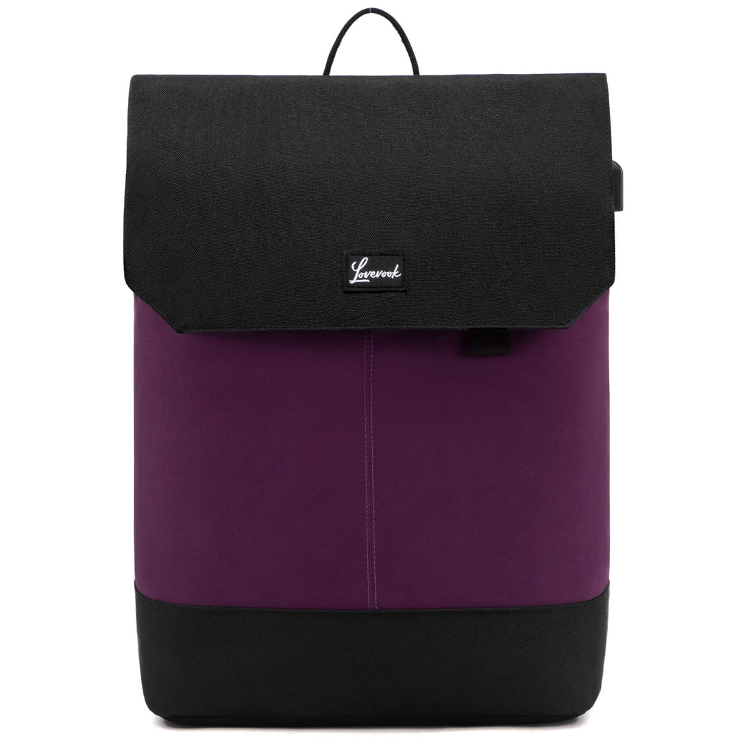 LOVEVOOK Rucksack Damen, 15,6 Zoll Laptop Schulrucksack Mädchen Teenager mit USB Ladeanschluss & Lap