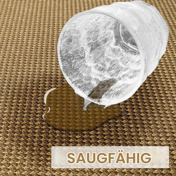 LEKEEPGO Fussmatte Innen 90 x 150 cm, rutschfest Fussmatte, waschbar Schmutzfangmatte, Dünn Türmatte