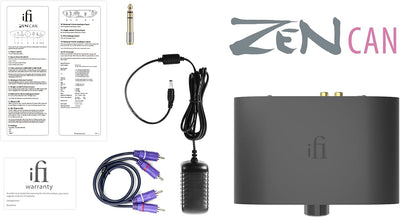 iFi Zen CAN - Symmetrischer Desktop-Kopfhörerverstärker und Vorverstärker mit 4.4mm Ausgängen EU PIN