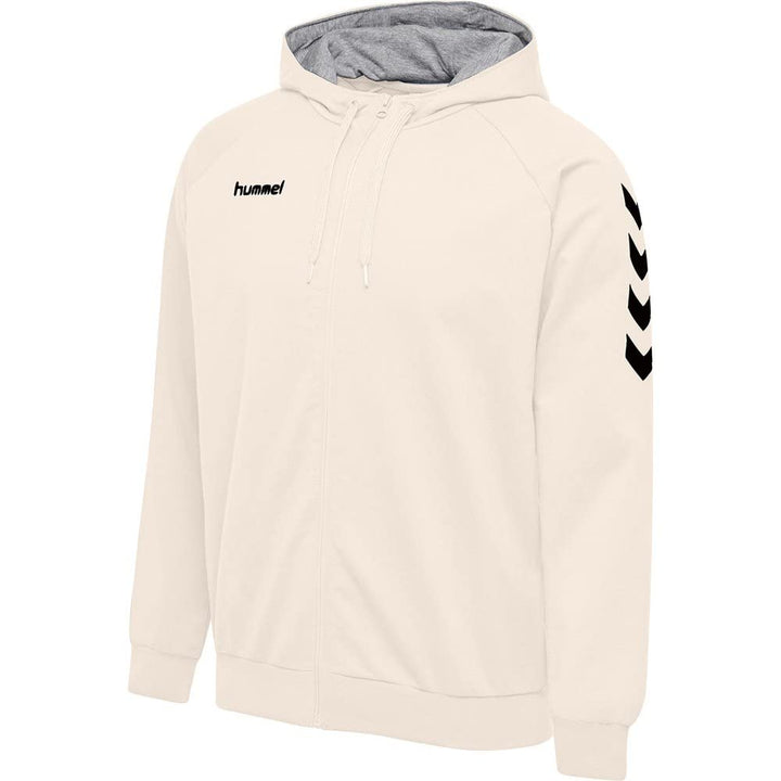 hummel Kapuzenjacke Kids Weiss Kinder 164 Egret Melange, 164 Egret Melange