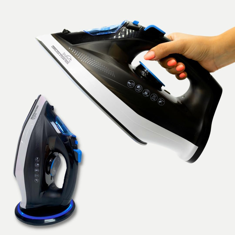 BEST DIRECT Starlyf Cordless Steam Iron Schnurloses Dampfbügeleisen - Schnurloses Dampfbügeleisen -