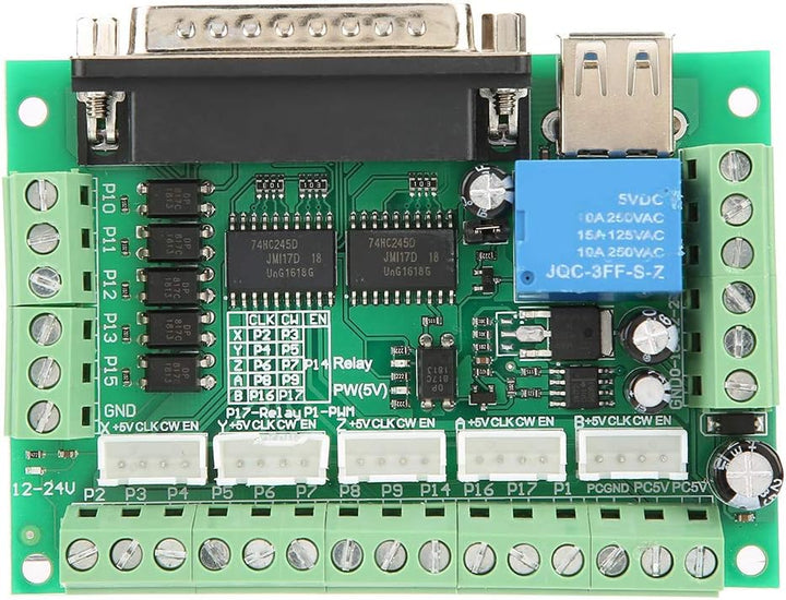 Mach3 5-Achsen Cnc Bewegungssteuerung, USB-Schnittstellenkarte, für Schrittmotor, CNC, mit Rücklaufs