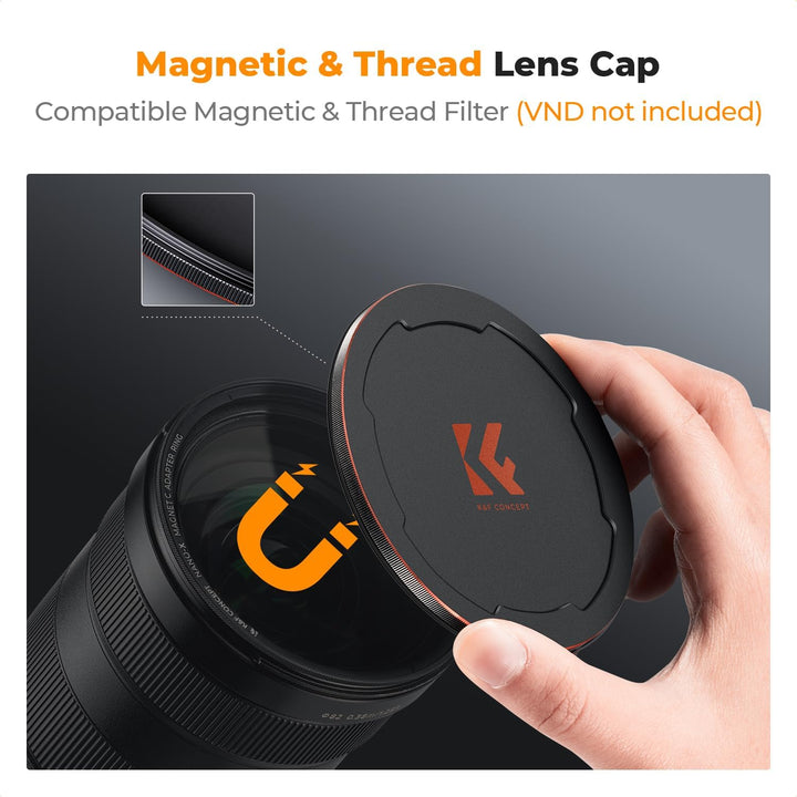 K&F Concept Nano X-Serie Magnetischer Black-Mist 1/4 Black Promist 1/4 Filter Effektfilter-82mm 82mm