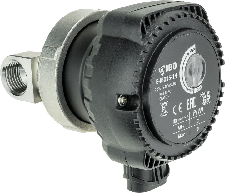 IBO Zirkulationspumpe E-IBO 15-14 Umwälzpumpe Wasserpumpe Heizungspumpe Klasse A