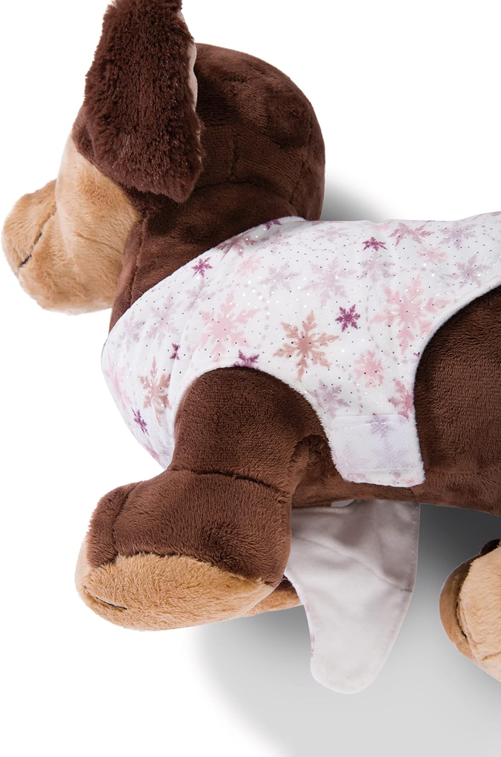 NICI 49320 Kuscheltier Dackel Skida 38cm braun stehend-Nachhaltiges Stofftier aus weichem Plüsch, ni