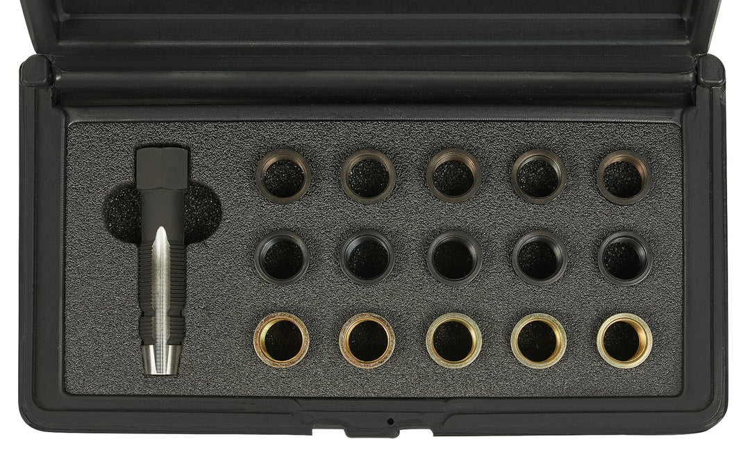 SW-Stahl 10610L Zündkerzengewinde-Reparatursatz M14 x 1,25, 16-teilig