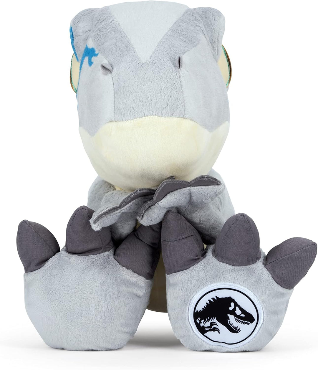 Schmidt Spiele 42753 Dinosaurier Blue, Jurassic World, 30 cm Plüschtier Single, Single