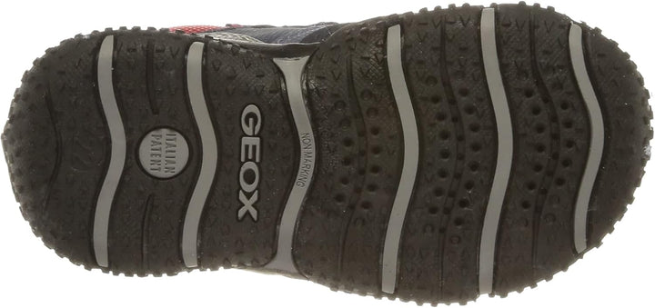Geox Jungen B Baltic Boy B ABX A Sneaker 21 EU Navy Red, 21 EU Navy Red