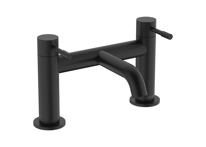 Bristan Mila Badewannenarmatur schwarz (MI BF BLK), Schwarz