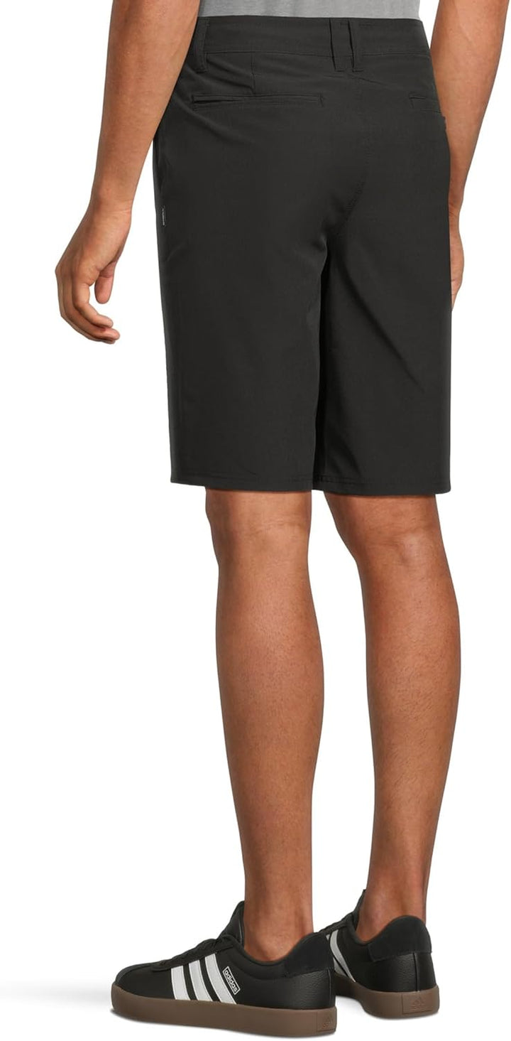 O'Neill Herren Boardshorts Locked Stripe Hybrid Short 28W x 11L Heather Black, 28W x 11L Heather Bla