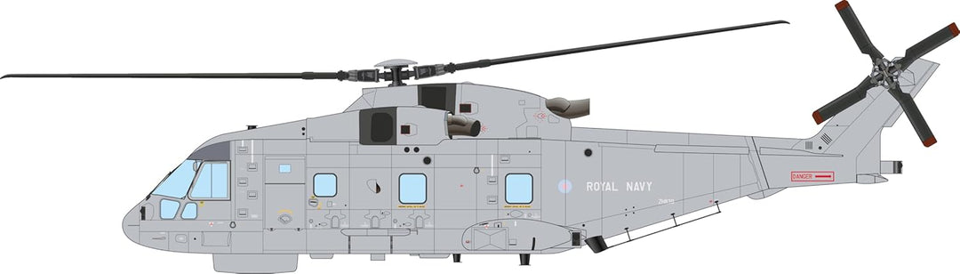 Italeri 1486 1:72 AW-101 Merlin HM.1 Modellbausatz Militärflugzeug