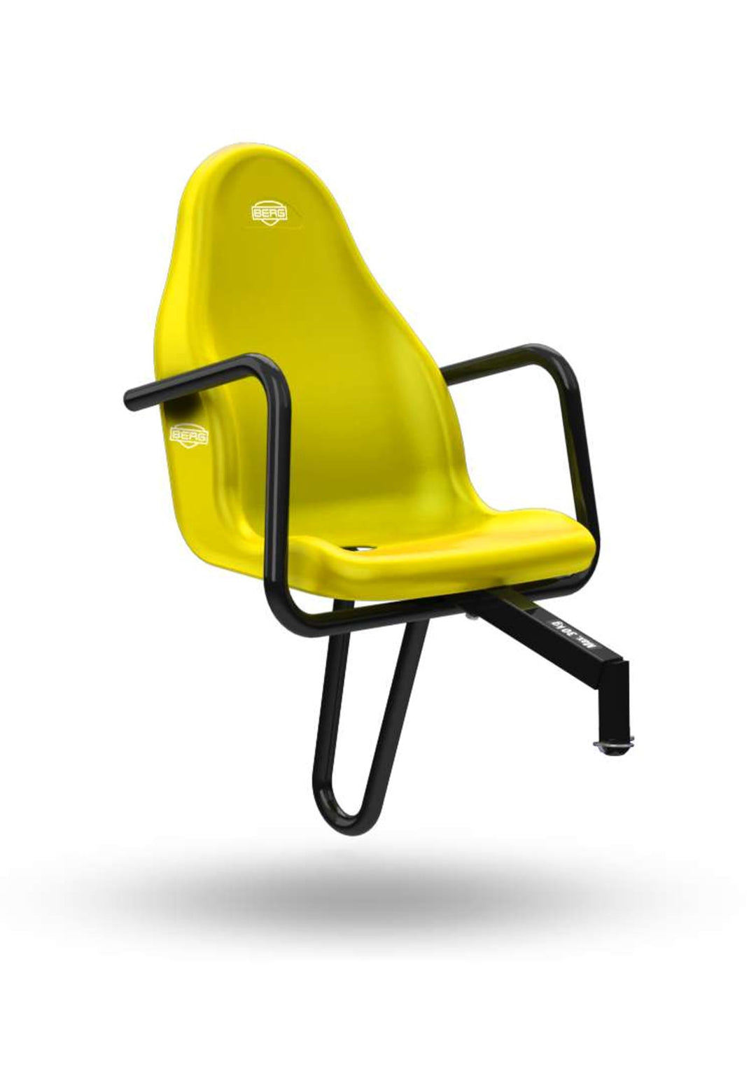 BERG Gokart Soziussitz Yellow XL | Bequemer Zusatzsitz für Pedal-Gokart (XL-Gokarts) | 30kg Belastba