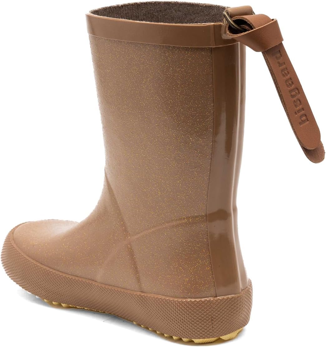 Bisgaard Mädchen Fashion Gummistiefel 22 EU Brown Glitter, 22 EU Brown Glitter
