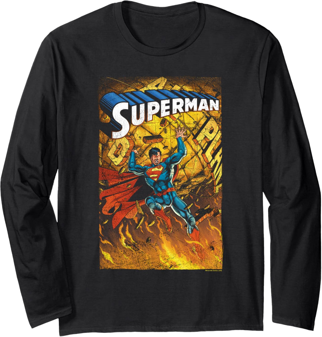 Superman One Langarmshirt