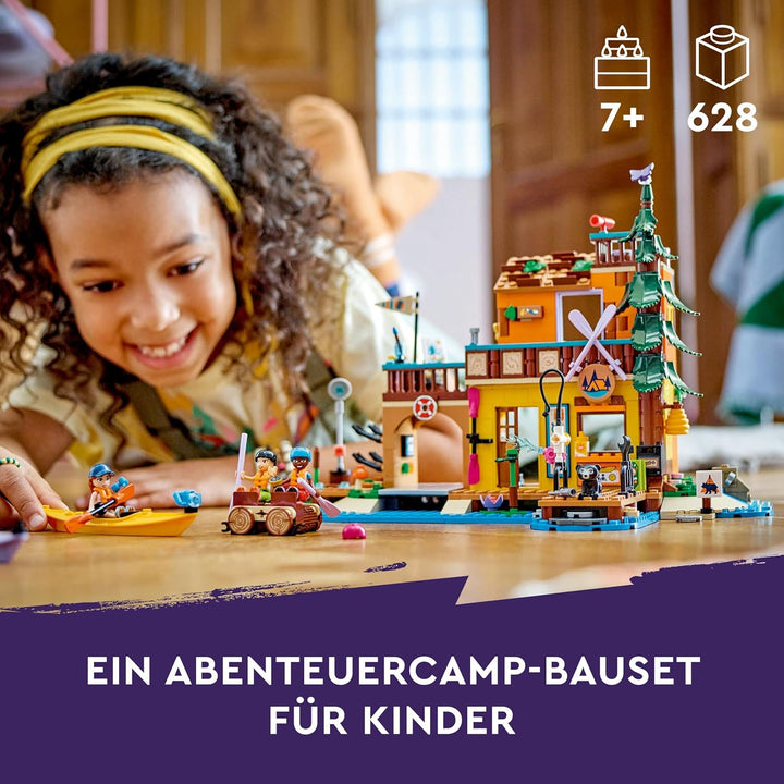 LEGO Friends Abenteuercamp mit Kayak, Bauspielzeug für Rollenspiele, Geschenkidee für Mädchen und Ju