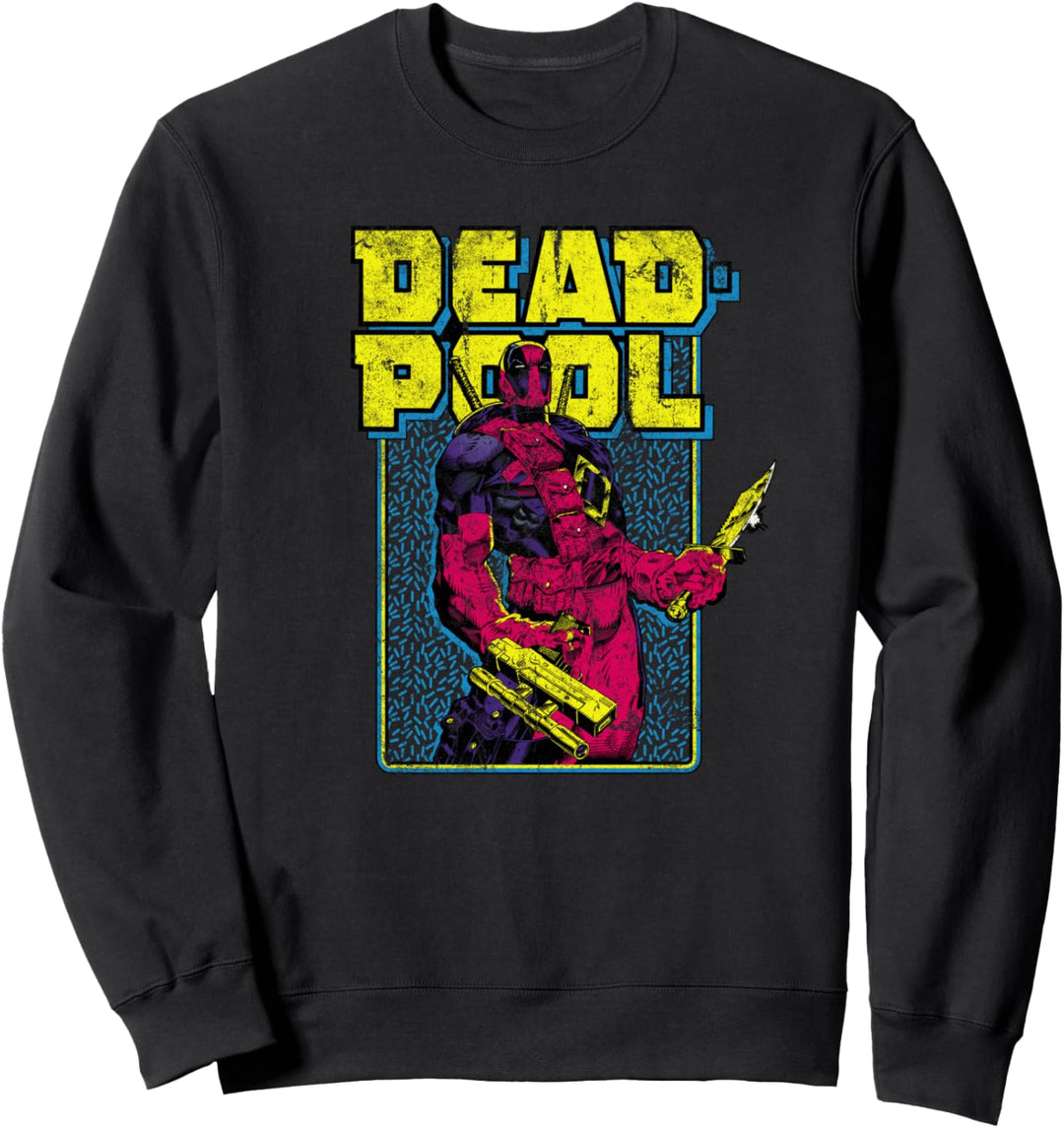 Marvel Deadpool 90's Style Sweatshirt