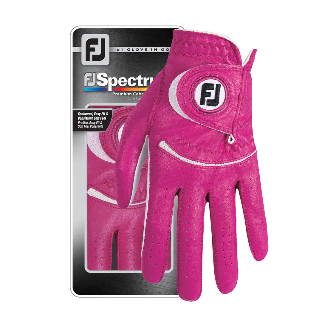 Footjoy Spectrum Damenhandschuh Pearl/Fuchsia M/L, L