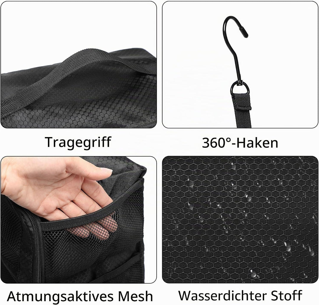 Koffer-Organizer, Reisetaschen-Organizer für Gepäck, Kompressions-hängende Packwürfel für Reisen, Ha