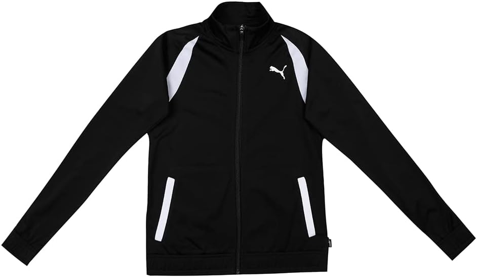 PUMA Mädchen Classic Tricot Suit Op G Trainingsanzug 140 Puma Schwarz, 140 Puma Schwarz