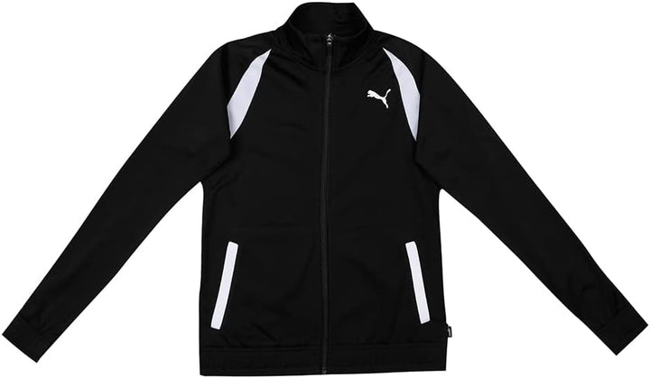 PUMA Mädchen Classic Tricot Suit Op G Trainingsanzug 140 Puma Schwarz, 140 Puma Schwarz