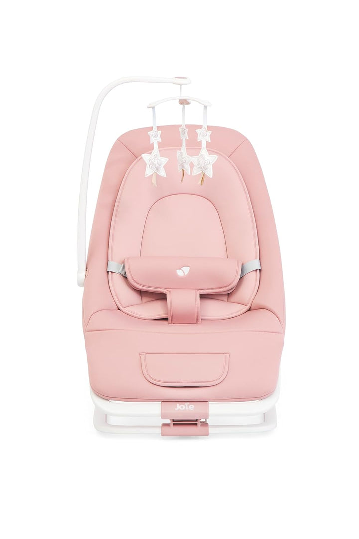 Joie Dreamer Babywippe ab Geburt, kompakt & faltbar, mit Vibrationsfunktion, 3-fach verstellbarer Rü