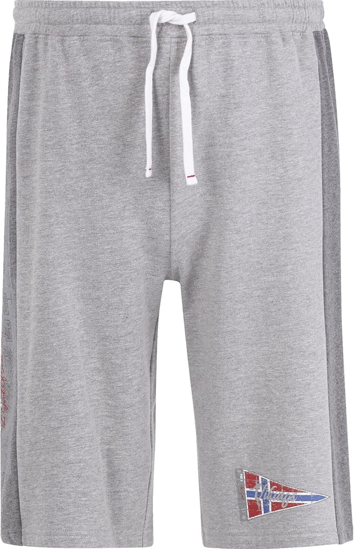 Jan Vanderstorm Herren Doppelpack Jogginghose Haral Kurze Hose Casual Shorts XL Grosse Grössen Grau,