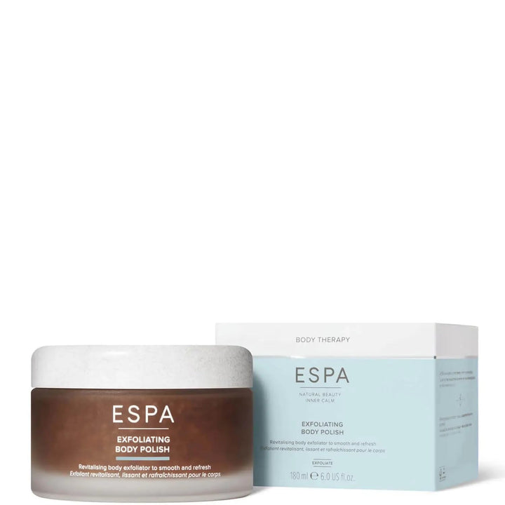 ESPA | Exfoliating Body Polish | 180ml | Body Scrub to Gently Sweep Away Dry, Dull Skin | Aloe Vera