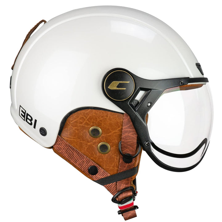 CGM Unisex – Erwachsene EBI skihelm, Perlweiss, XL (60cm)