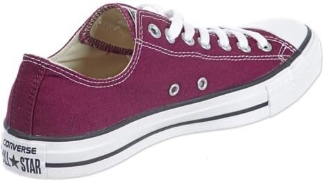 Converse Unisex Chuck Taylor All Star Seasonal-Ox Gymnastikschuhe 46 EU Maroon, 46 EU Maroon