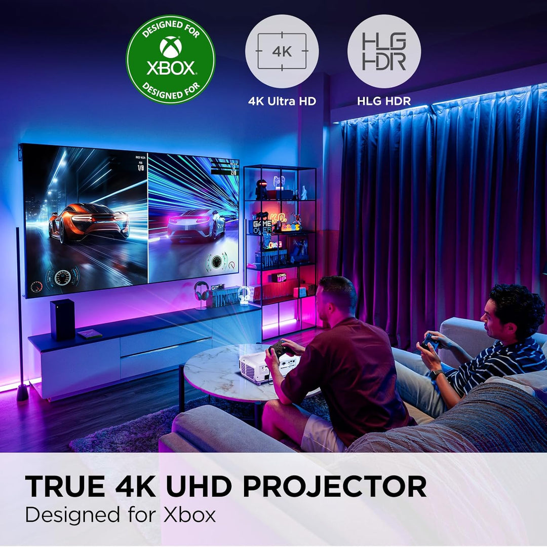 ViewSonic PX749-4K UHD Heimkino & Gaming Beamer (4K, 4.000 ANSI Lumen, 5ms ultraschneller Eingang, U