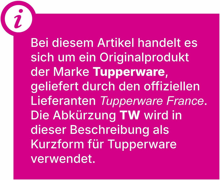 Generisch TW Tuper Ware Gewürzriesen 270 ml (4) + Gewürzzwerge 120 ml (4) Lebensmittelbehälter Vorra