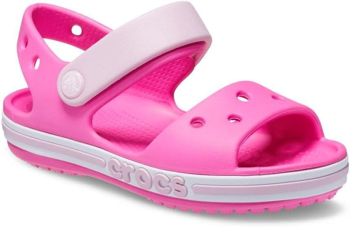 Crocs Bayaband Unisex Children's Sandal K Leisure Flip Flops Sportswear 19/20 EU Electric Pink, 19/2