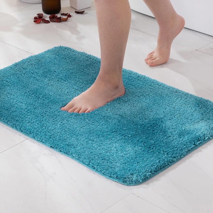 MIULEE Badezimmerteppich Teppich Badematte rutschfest Waschbar Badteppich Bettvorleger Badvorleger S