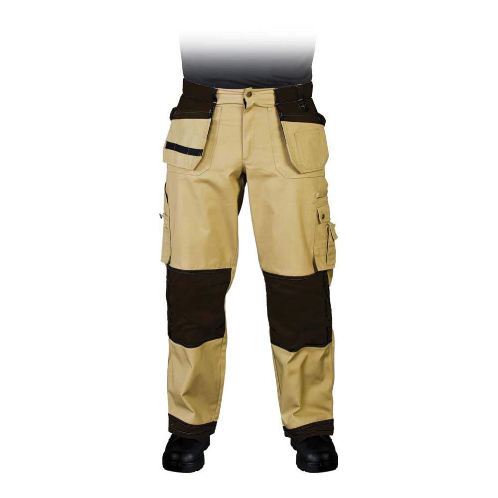 Leber&Hollman LH-Rofter_52 Bond Schutzhose, Khaki-Schwarz, 52 Grösse