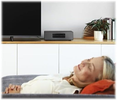 Panasonic SC-DM502-K Premium Stereoanlage mit DAB+ und Bluetooth-Verbindung, schwarz, Schwarz