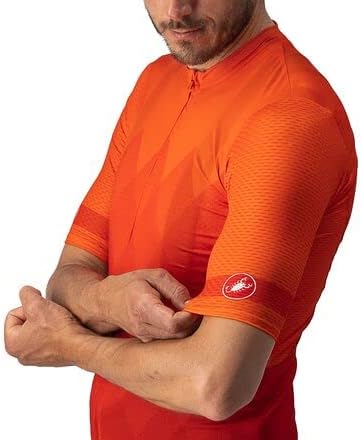 CASTELLI Herren A Tutta Jersey Sweatshirt S Feurig rot, S Feurig rot