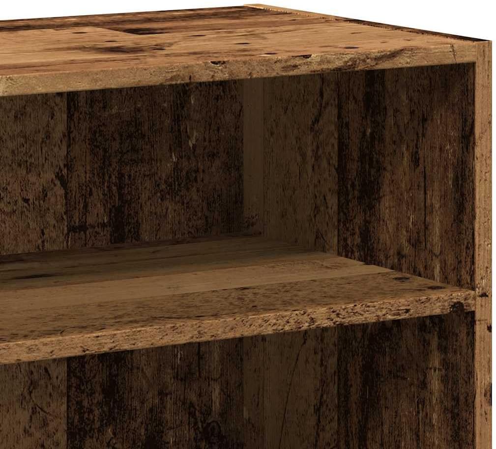 vidaXL Sideboard Altholz-Optik 103,5x35x70 cm Holzwerkstoff, Schrank, Highboard, Home Organizer, Lag