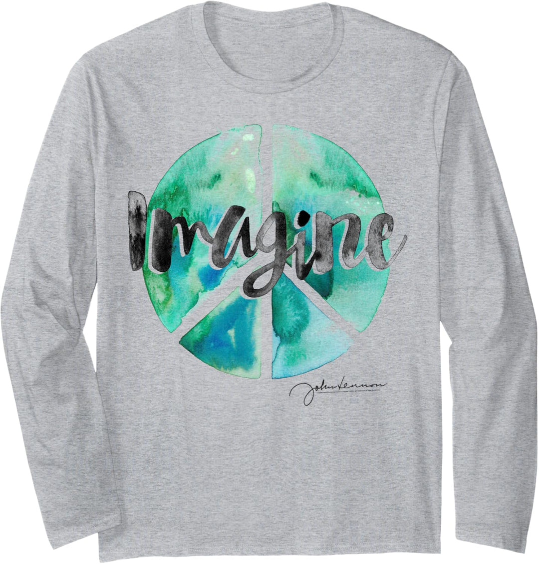 John Lennon - Friedenszeichen Langarmshirt