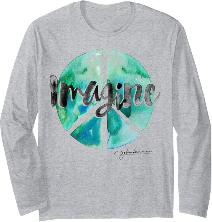 John Lennon - Friedenszeichen Langarmshirt