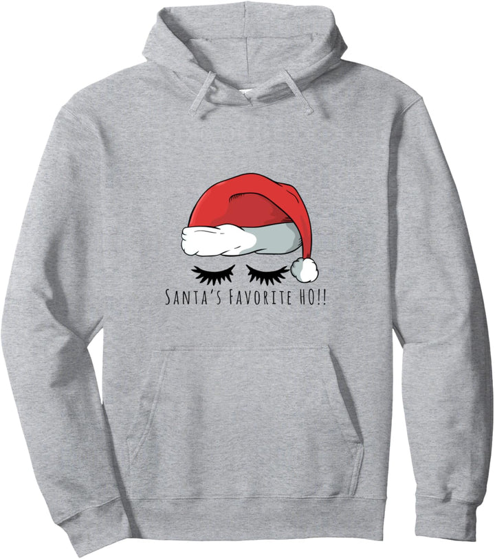 Santa's Favorite Ho ! Funny Christmas Pullover Hoodie