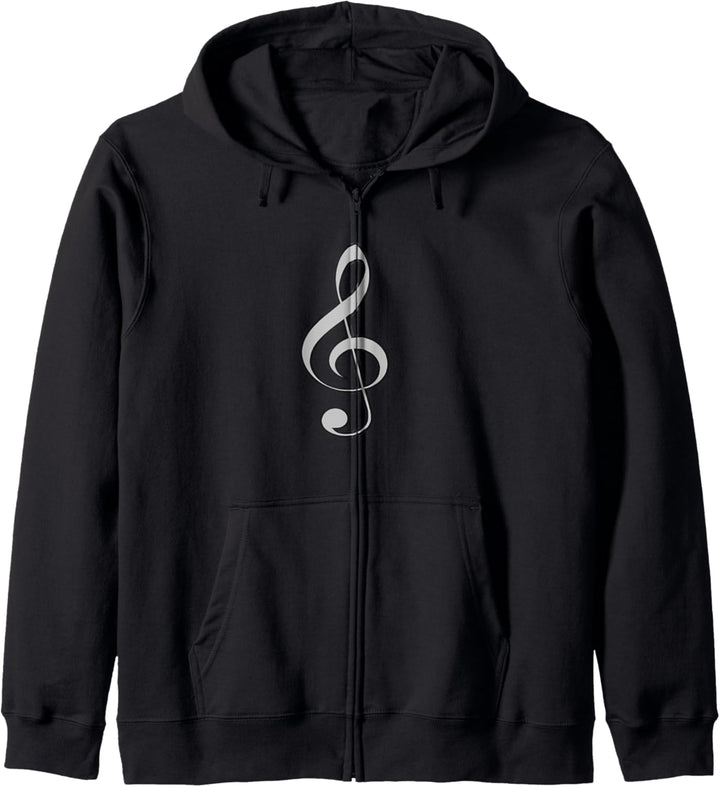 Violinschlüssel Kapuzenjacke