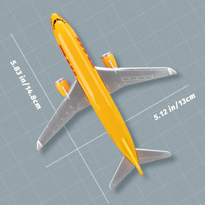 Sky Trek Model Airplanes DHL 757 Airplane Airlines Plane Aircraft Model for Display Collection